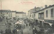 65 Haute PyrÉnÉe CPA FRANCE 65 "Trie, La place et le marché".