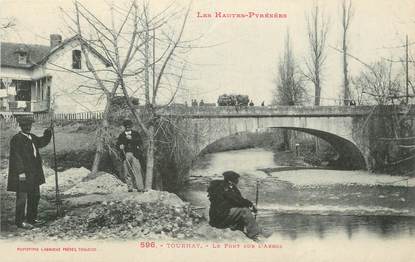 CPA FRANCE 65 " Tournay, Le Pont sur l'Arros".