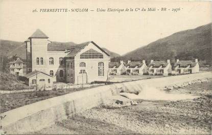 CPA FRANCE 65 "Pierrefitte Soulom, Usine électrique de la Compagnie du Midi".