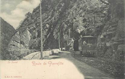 CPA FRANCE 65 "Route de Pierrefitte, Le tunnel".