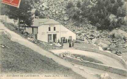 CPA FRANCE 65 "Environs de Cauterets, Buvette du pré".