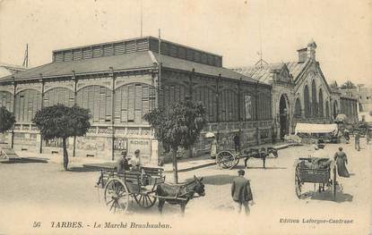 CPA FRANCE 65 " Tarbes, Le marché Brauhauban".