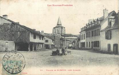 CPA FRANCE 65 " St Savin, Le village".