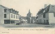 65 Haute PyrÉnÉe CPA FRANCE 65 " St Savin, La place et l'église".