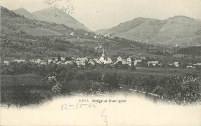 CPA FRANCE 74 "Boëge et Burdignin".