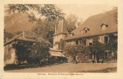 CPA FRANCE 74 "Boringe, Menthon St Bernard".