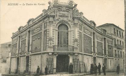 CPA FRANCE 34 "Béziers, le Théâtre des Variétés"