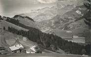 74 Haute Savoie CPSM FRANCE 74 " Vailly, Vue d'ensemble, chalet de Plansuet et la Dent d'Oche".