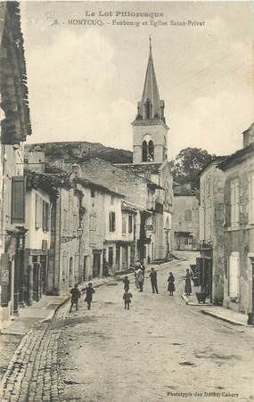 CPA FRANCE 46 " Montcuq, La vieille tour".