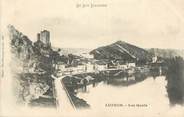 46 Lot CPA FRANCE 46 " Luzech, Les quais".