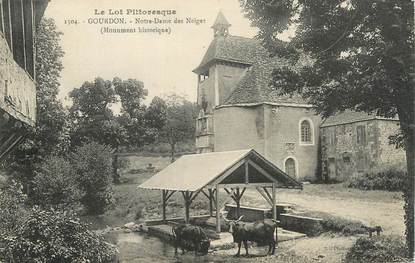 CPA FRANCE 46 " Gourdon, Notre Dame des Neiges".