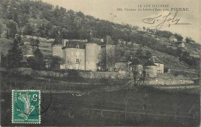 CPA FRANCE 46 " Figéac, Château du Ceint d'Eau".