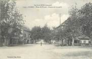 46 Lot CPA FRANCE 46 " Figéac, Place du Foirail, avenue de Lacapelle".