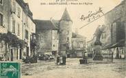 46 Lot CPA FRANCE 46 " St Céré, Place de l'église".