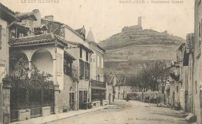 CPA FRANCE 46 " St Céré, Boulevard Carnot".