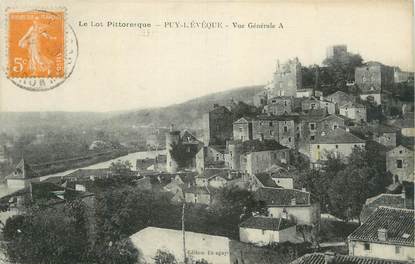 CPA FRANCE 46 " Puy l'Evêque, Vue générale".