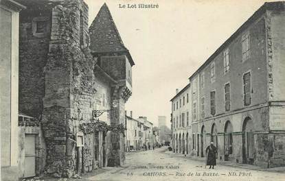CPA FRANCE 46 " Cahors, Rue de la Barre".