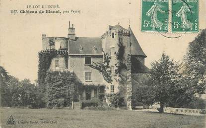 CPA FRANCE 46 " Blanat, Le château".