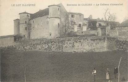 CPA FRANCE 46 " Arcambal, Le château".