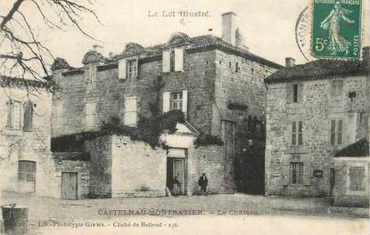 CPA FRANCE 46 " Castelnau Montratier, Le château".