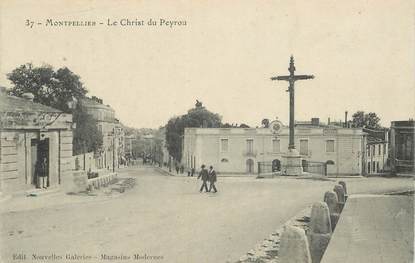 CPA FRANCE 34 "Montpellier, le Christ du Peyrou"