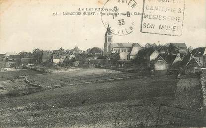 CPA FRANCE 46 "Labastide Murat, Vue générale prise du château".