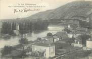 46 Lot CPA FRANCE 46 "Castelfranc, Le pont et les bords du Lot".