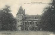 46 Lot CPA FRANCE 46 "Les Quatres Routes, Le château de Balager".