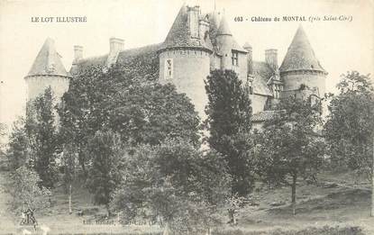 CPA FRANCE 46 "Montal, Le château".