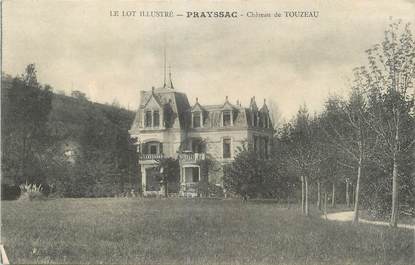 CPA FRANCE 46 "Prayssac Le château de Touzeau".