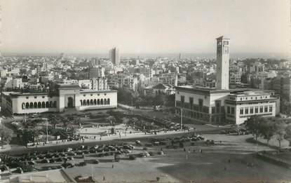 CPSM MAROC "Casablanca, le Palais de Justice et les municipaux"