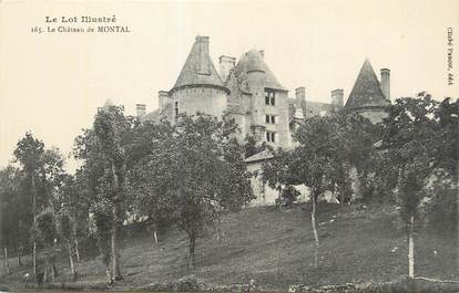 CPA FRANCE 46 "Le château de Montal".