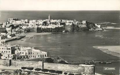 CPSM MAROC "Rabat, la Pointe des Oudayas"