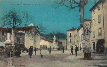 CPA FRANCE 83 " Varages, Place Général Gassendi".