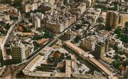 Maroc CPSM MAROC "Casablanca, vue générale aérienne, Lycée et bld de Paris"