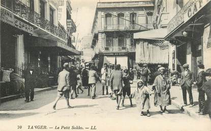 CPA MAROC "Tanger, le Petit Sokko"