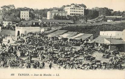 CPA MAROC "Tanger, Jour de Marché"