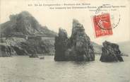 83 Var CPA FRANCE 83 " Ile de Porquerolles, Rochers des Mèdes".