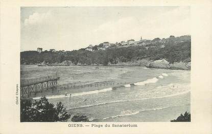 CPA FRANCE 83 " Giens, Plage du Sanatorium".