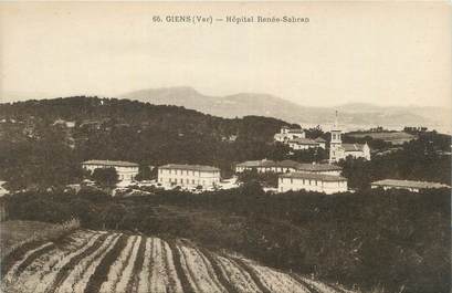 CPA FRANCE 83 " Giens, Hôpital Renée Sabran".