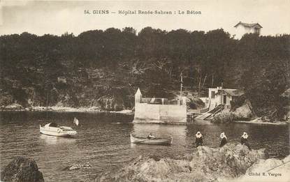 CPA FRANCE 83 " Giens, Hôpital Renée Sabran".