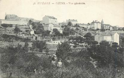 CPA FRANCE 83 " Giens, Vue générale".