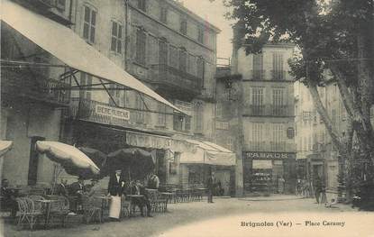 CPA FRANCE 83 " Brignoles, Place Caramy".