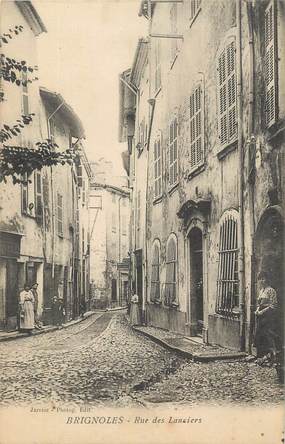 CPA FRANCE 83 " Brignoles, Rue des Lanciers".