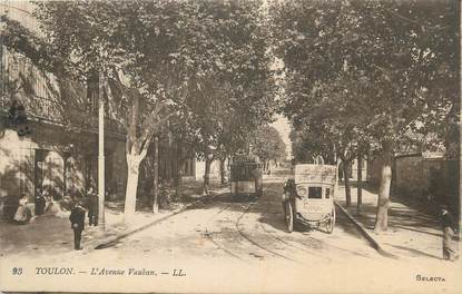 CPA FRANCE 83 " Toulon, Avenue Vauban".