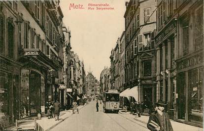 CPA FRANCE 57 "Metz, rue Serpenoise"