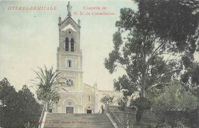 CPA FRANCE 83 " Hyères Ermitage, Chapelle de Notre Dame de Consolation".