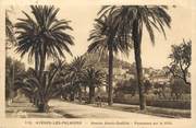 83 Var CPA FRANCE 83 " Hyères Les Palmiers, Avenue Godillot".