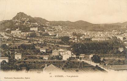 CPA FRANCE 83 " Hyères, Vue générale".