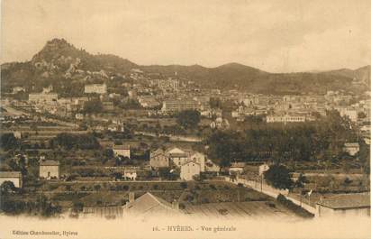 CPA FRANCE 83 " Hyères, Vue générale".